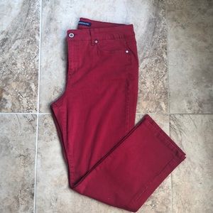 Bandolino Mandie 12PS Red Jeans
